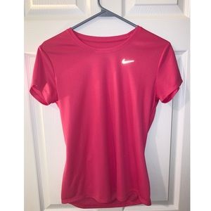 Nike Pink Althetic Dri- Fit Top. Size Small.